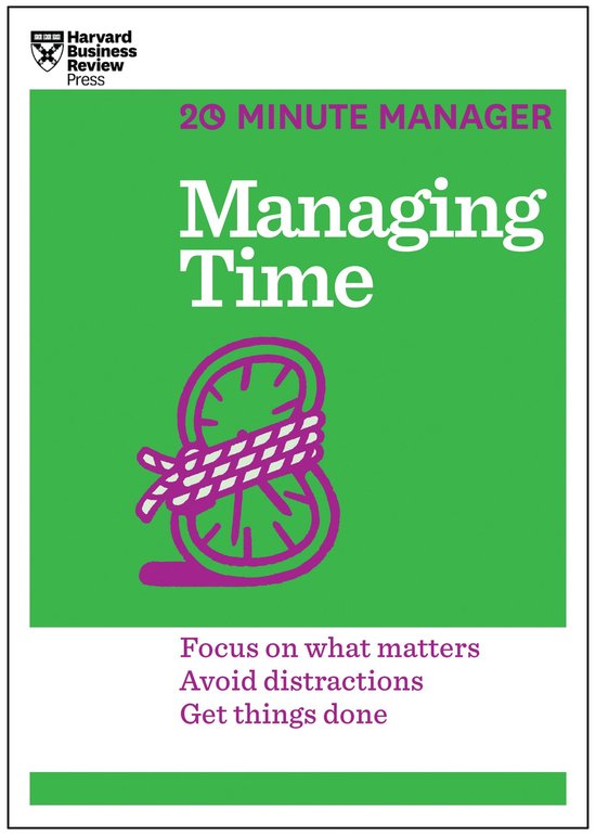 Managing Time 20 Minute Manager Seri - cover