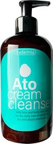 Evdermia Ato Cream Cleanser - Dagelijkse reiniger voor Eczeem, eczeem-gevoelige, Droge & Atopisch gevoelige huid - Niacinamide & Glycerine - 400ml