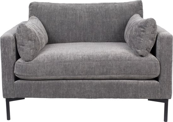 Zuiver Summer Loveseat Antraciet - Grijs