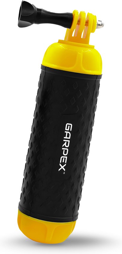 Garpex® Drijvende Handgrip - Drijvend Statief - Universeel - Geschikt voor alle action camera - Selfiestick - Inclusief verstelbare polsband en duimschroef