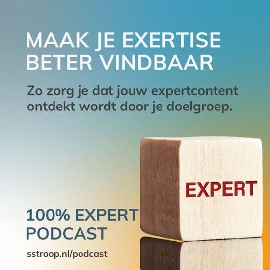 Maak je expertise beter vindbaar - cover