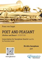 Poet and Peasant overture for Saxophone Quartet 2 - Poet and Peasant - Saxophone Quartet (Eb Alto part)
