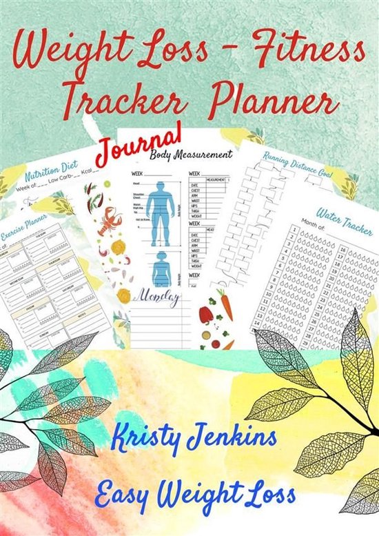 Weight Loss Fitness Tracker Planner Journal - cover