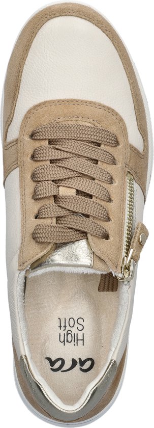 Ara Sapporo dames sneaker - Beige multi - Maat 40