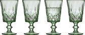Bol.com Lyngby Glas Sorrento Wijnglas 29 cl 4 st. Groen aanbieding