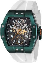 Invicta JM Limited Edition 43519 Heren Horloge - Waterdicht - Analoog - Automatisch Uurwerk - Roestvrij Staal met transparante Wijzerplaat - 44mm