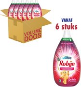 Robijn - Adoucissant liquide Intense - Fuchsia Passion - 6 x 58 lavages - Emballage avantageux