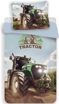 Sweet Home Dekbedovertrek Tractor - Eenpersoons - 140 x 200 cm - Polyester