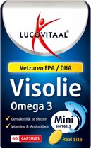 Lucovitaal Visolie Omega 3 Mini Softgels