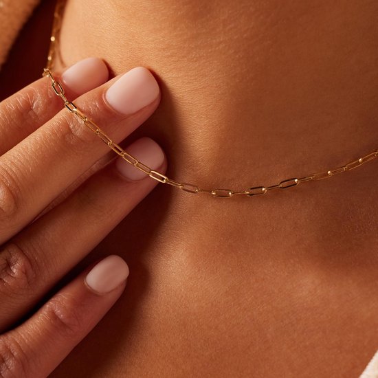 Lucardi - trombone collier 9 kt 2,2 mm