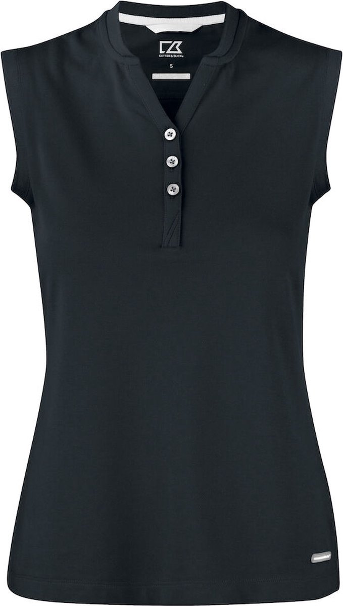 Cutter & Buck Advantage Sleeveless Dames 353407 - Zwart - XS