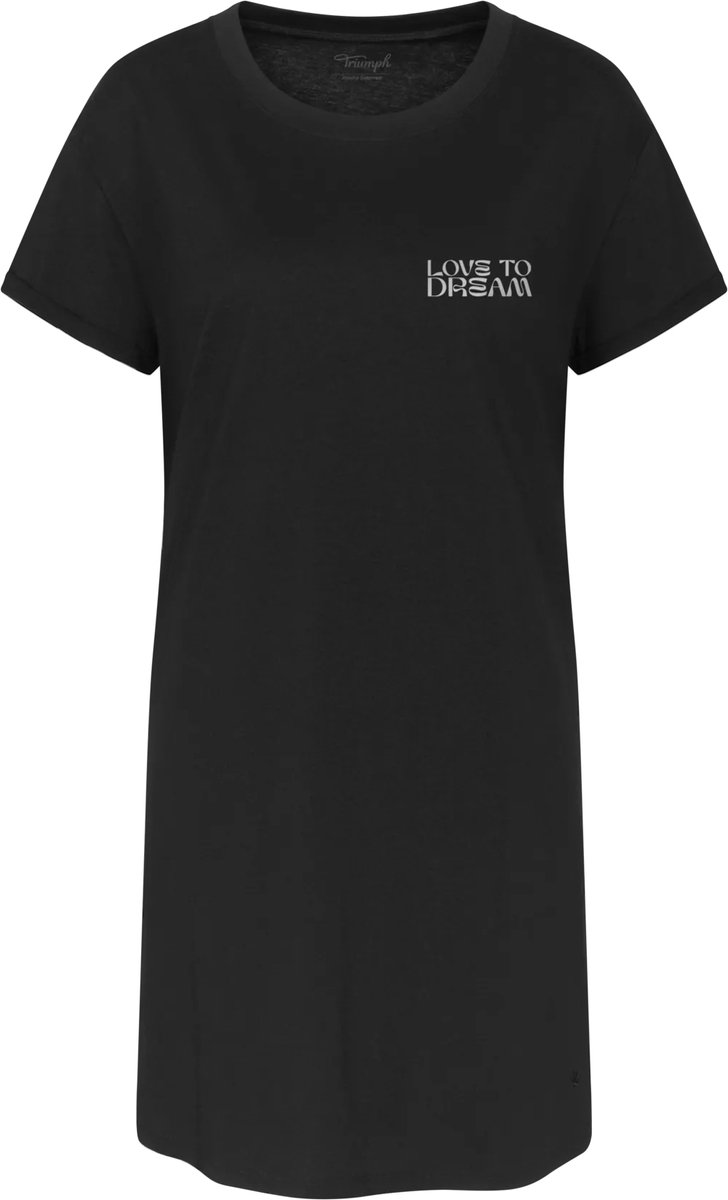 Triumph Nightdresses NDK X Dames Nachthemd - Zwart - Maat 46