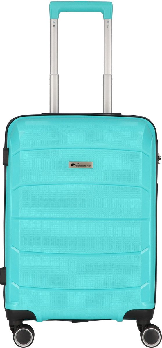 cocoono Cagliari 4 wielen Cabinewagen 56 cm - Harde bagage - Combinatieslot - mint