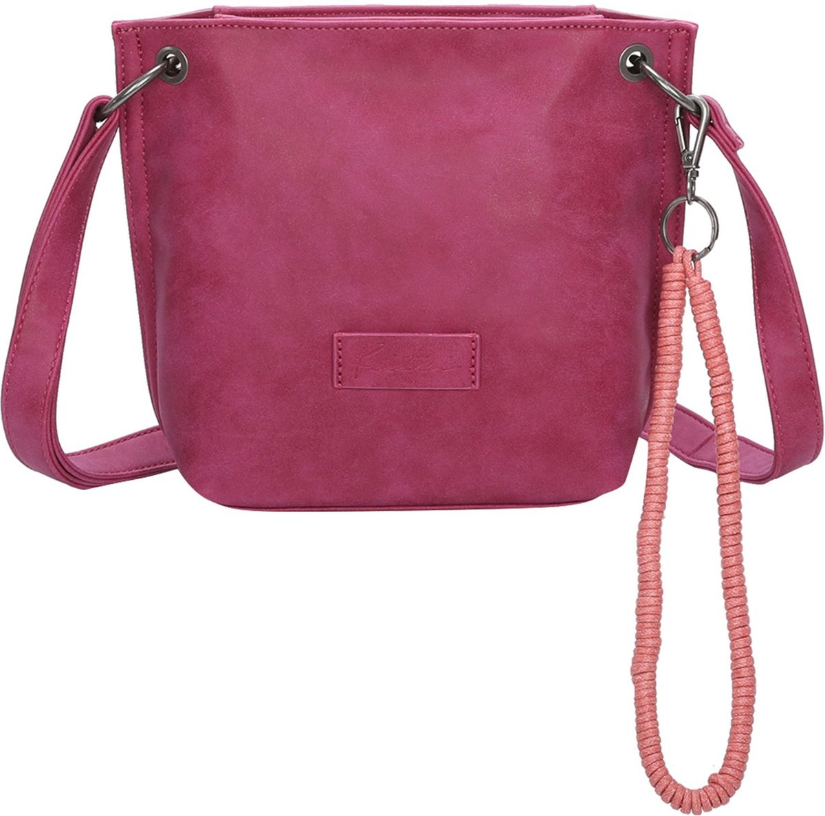 Fritzi aus Preußen Schoudertas Fritzi03N Vintage Crossbody Bag True Berry (rood)paars