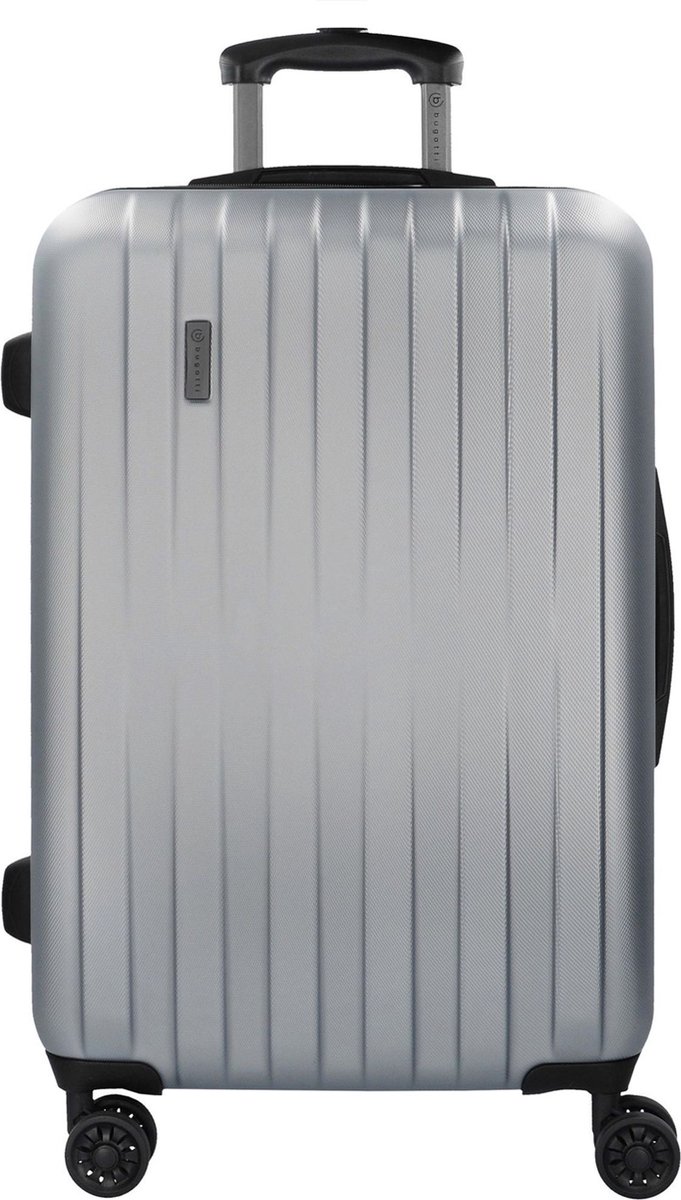bugatti trolley Lima 2.0 Hard Case Trolley Silver grijs 75cm