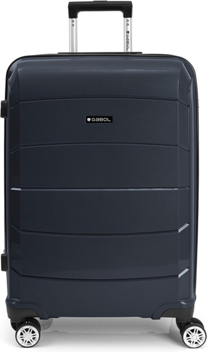 Midori 66cm expandable -reiskoffer 72L blauw