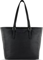 bugatti Sac à épaule Sac shopper pour ordinateur portable Bella Shopper Black Noir