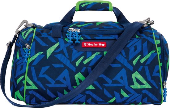 Sporttas Met Schouderband Step By Step Sporttas - 13 Liter, Met Vak Voor Natte Was | Afneembare Riem & Verstelbare Schouderband Step Cars