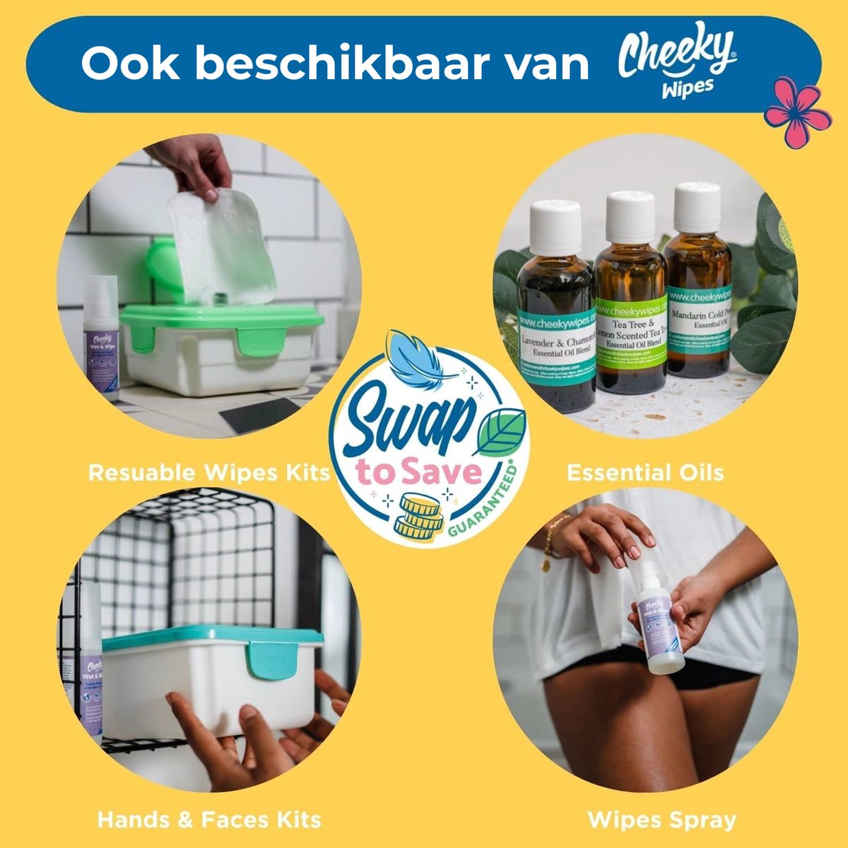 Cheeky Wipes - 25 wasbare regenboog bamboe badstofdoekjes, 15 x 15 cm herbruikbaar meerkleurig pakket, perfect voor baby's handen en gezicht, absorberend, superzacht en natuurlijk antibacterieel