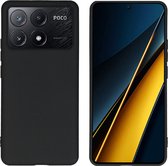 iMoshion Hoesje Geschikt voor Xiaomi Poco X6 Pro Hoesje Siliconen - iMoshion Color Backcover - Zwart