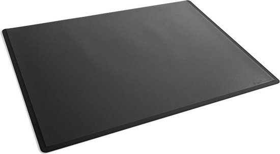 Tapis de bureau noir Durable, 650 mm x 500 mm.