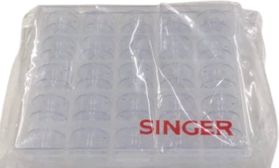 Boîte à canette Singer avec 25 canettes