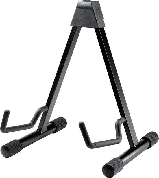 Foto: Keyboardstandaard k m 17541 013 55 met dubbel x frame guitar stand