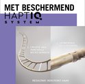 Illustratie van de HaptIQ technologie met micro-bond creatie en de bescherming van haar.