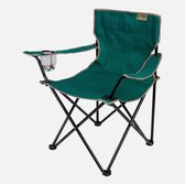 Froyak - Opvouwbare campingstoel - Met bekerhouder - Met praktische hoes - Groen