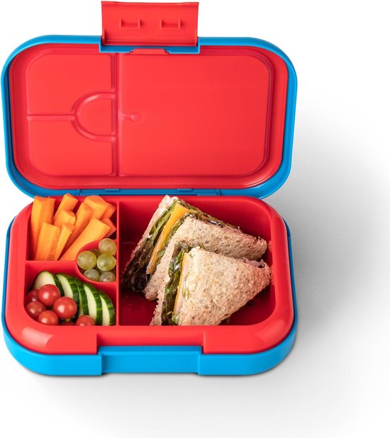 HiYZ Bento Box for Kids, Kids Lunch Box with 5-Compartment, Kids Ben