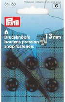 Prym Drukkers Zwart 13mm