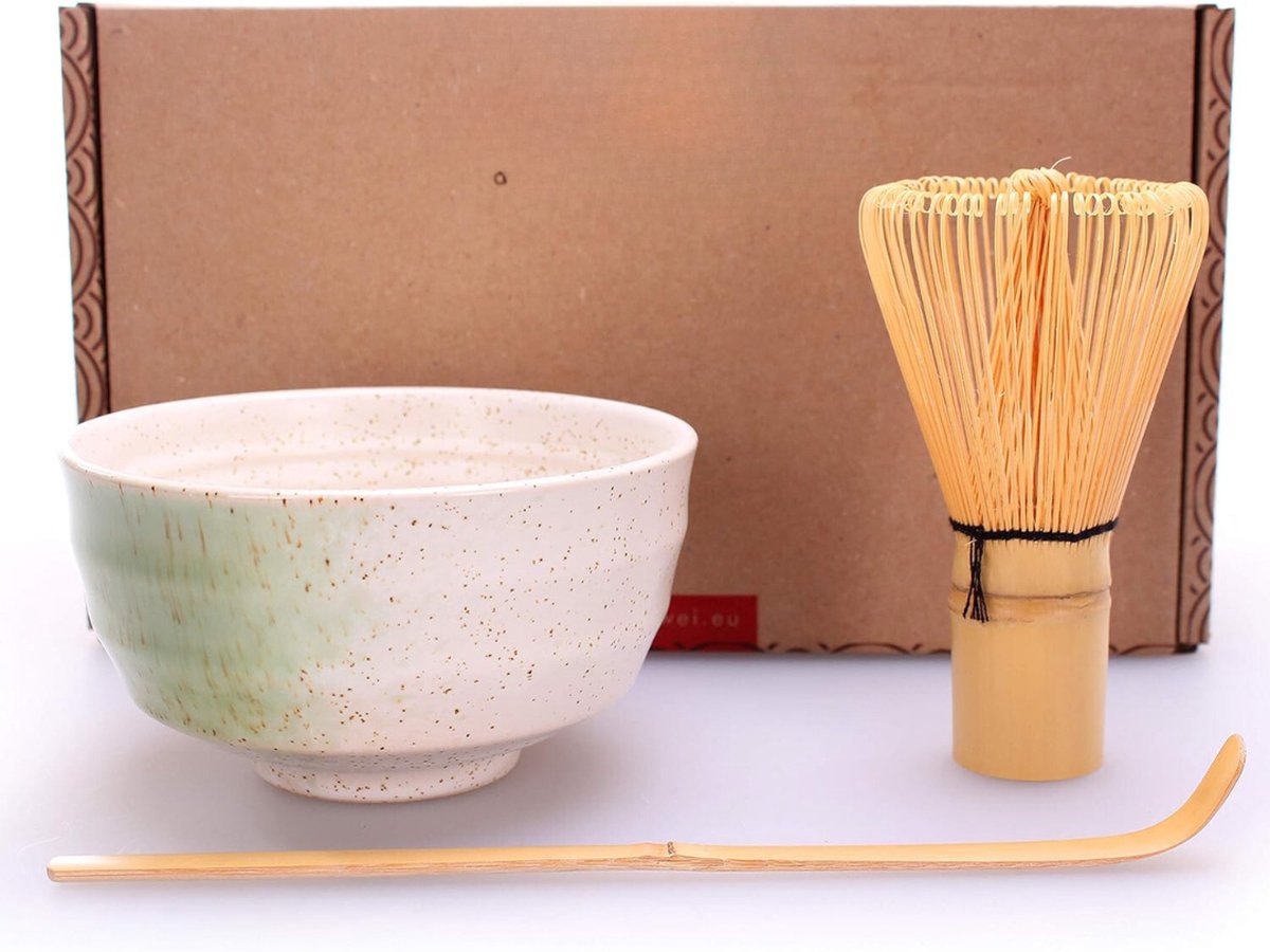 Matcha Set - Matcha - Matcha Klopper - Matcha Whisk - Matcha Starterkit - Matcha Thee Set