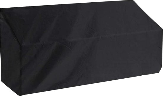 Beschermhoes tuinbank tot 120cm Kleur: zwart