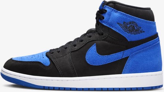 Nike air jordan 1 zwart sale