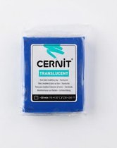 Pâte à modeler bleu - Cernit Transparent 56g saphir - 6 pièces