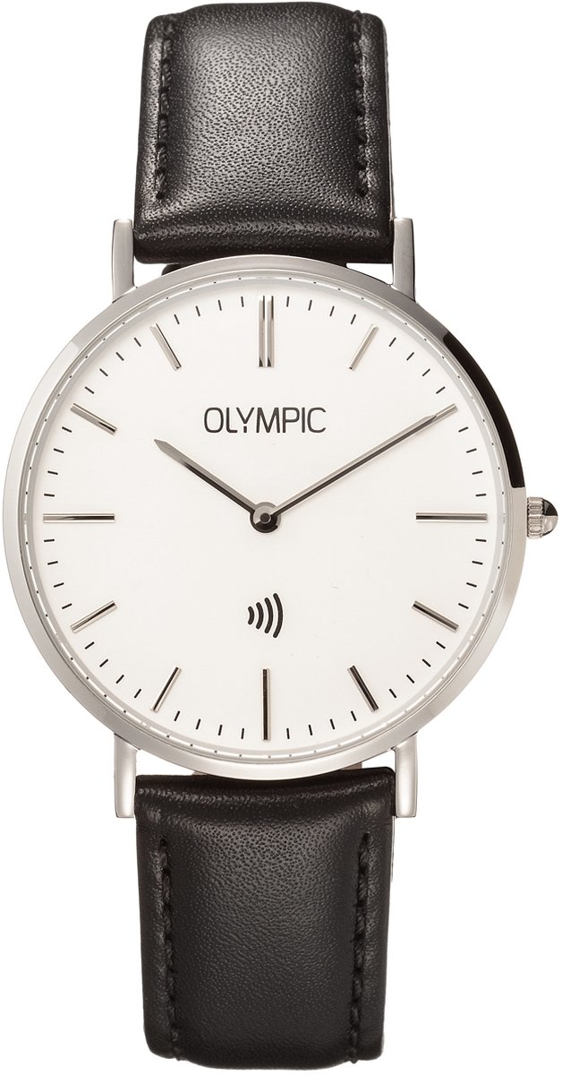 OL Paywatch Dms Stl. Leer Zilv. Idx