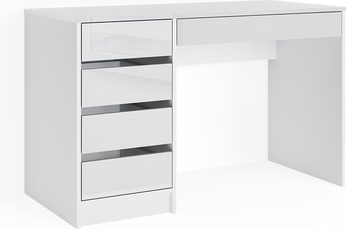 Vicco Sherry Kaptafel – 120 cm Wit
