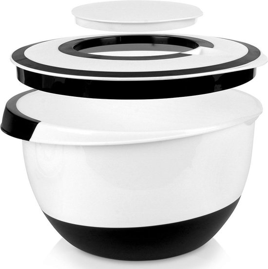 Bol à mélanger avec couvercle 5 l - Bol à mélanger - Bol à mélanger