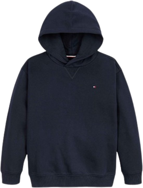 Sweat à capuche en polaire Timeless Tommy Hilfiger Kids - Blauw - Garçon - 14 ans