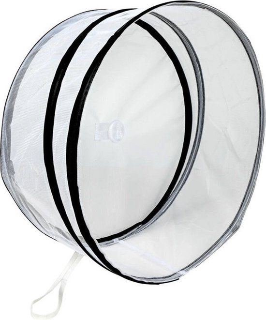 Benson Opvouwbare foodcover - rond - vliegenkap - voedselbescherming - ø 37 x 15,5 cm van Benson — afbeelding 2