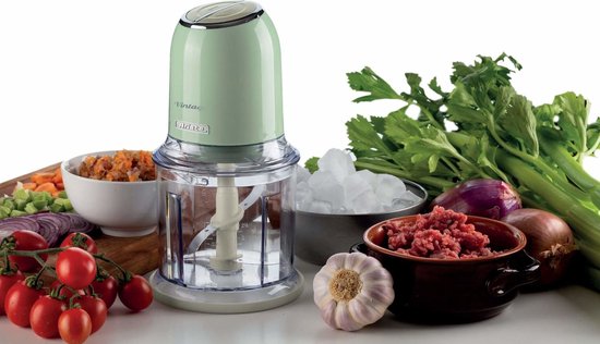 Ariete 0438/04 - Vintage hakmolen - 600 ml Inhoud - 400 Watt - Groen van Ariete — afbeelding 3