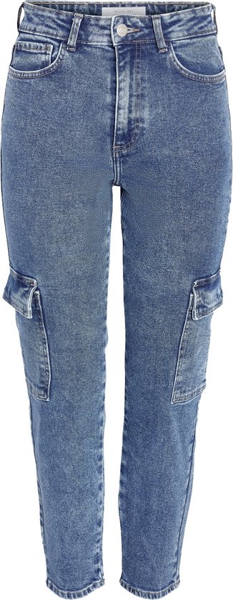 NOISY MAY NMMONI HW CARGO ANK AZ349MB NOOS Jeans Femme - Taille W26