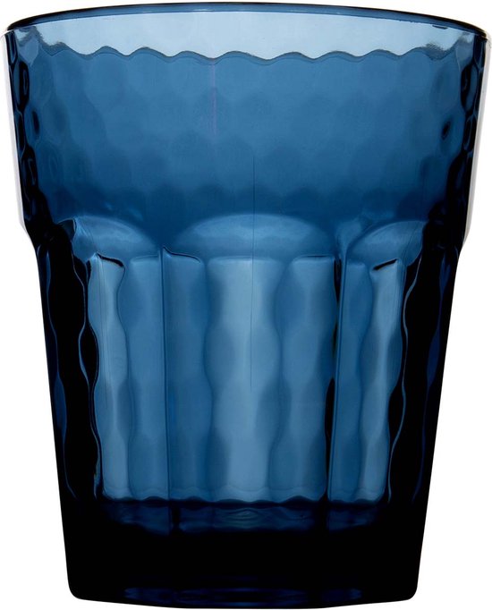 Bo-Camp - Limonade glas - Mix & Match - Kunststof - 200 ml - 4 Stuks - Blauw van Merkloos — afbeelding 5