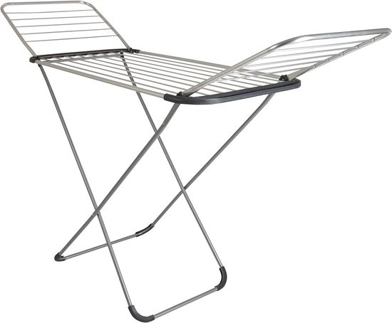 Bo-Camp Droogrek - Inklapmodel - Aluminium - Draadlengte 18 meter