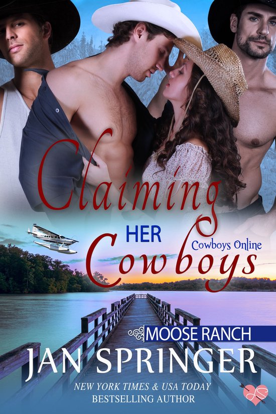 Cowboys Online 7 - Claiming Her Cowboys - cover