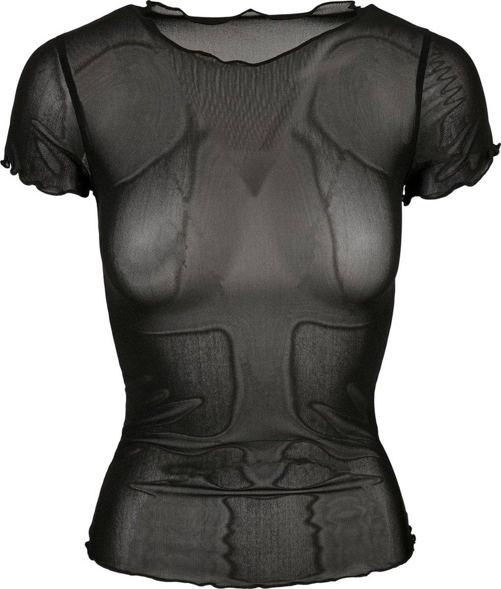 Urban Classics Mesh tee Top L Zwart