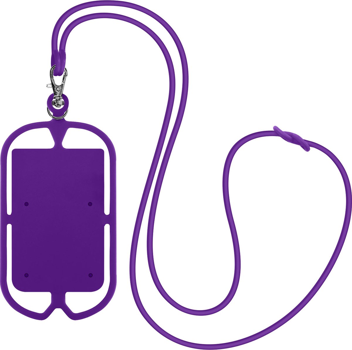 Avizar Universele Hoes met Koord en Kaartopslag NeckPouch-serie, Paars