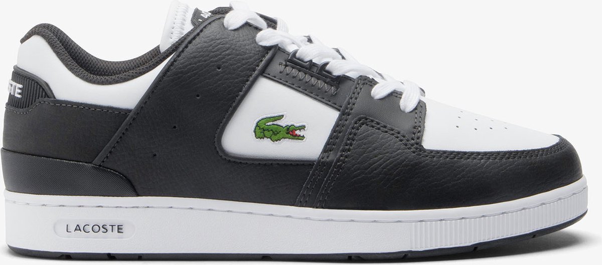 Lacoste COURT CAGE 224 1 SMA Heren Sneakers - Donkergroen/Wit - Maat 41