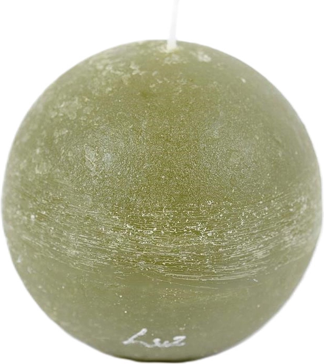 Rasteli Luz Your Senses Kaars- Bolkaars Groen D 10 cm