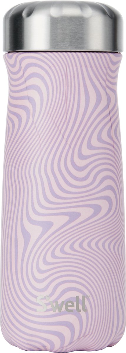 Thermosbeker, 0.47 L, Driedubbelwandig, Roze - S'well | Lavender Swirl